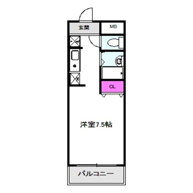 ビオス京橋の間取り写真