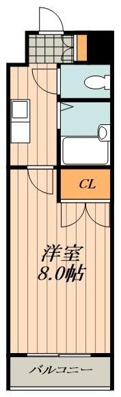 エステート弦四路の間取り写真