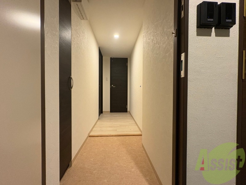 玄関　使いやすく明るい印象の玄関になっておりました！