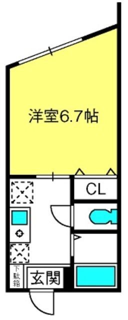 コンフォート東浦和の間取り写真