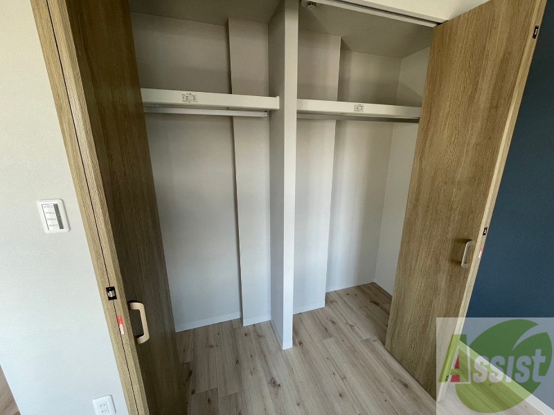 収納　収納もバッチリあるのでお部屋が片付きますよ！