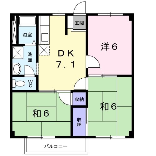 ニューシティ山崎の間取り写真