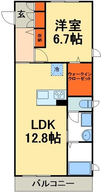 東武野田線 初石駅 徒歩1分 3階建 築8年の間取り写真