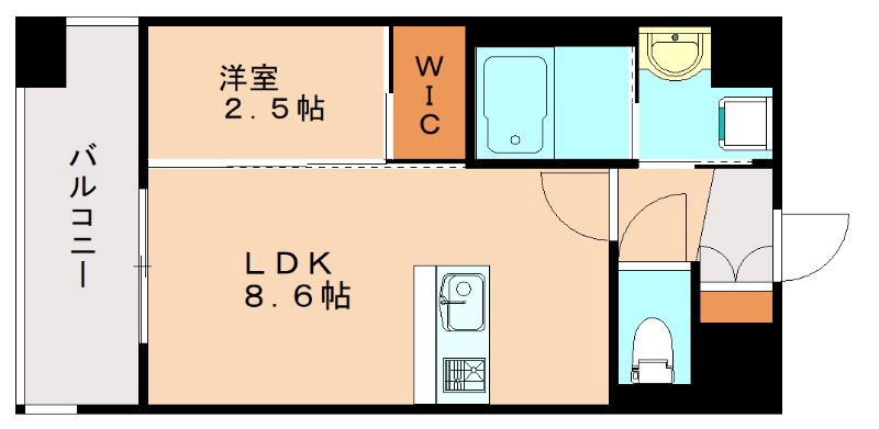 アルティザ春日原駅前マークスの間取り写真