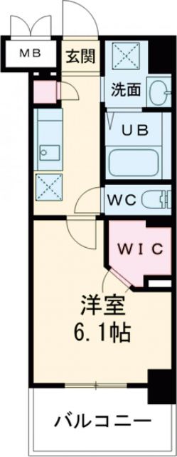 プランタニエ仙川の間取り写真