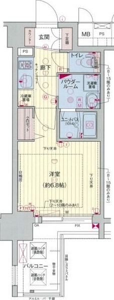 プレサンス錦プレミアムの間取り写真