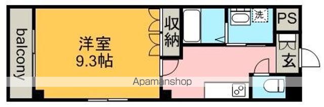 地下鉄名城線 黒川駅 徒歩16分 3階建 築15年の間取り写真