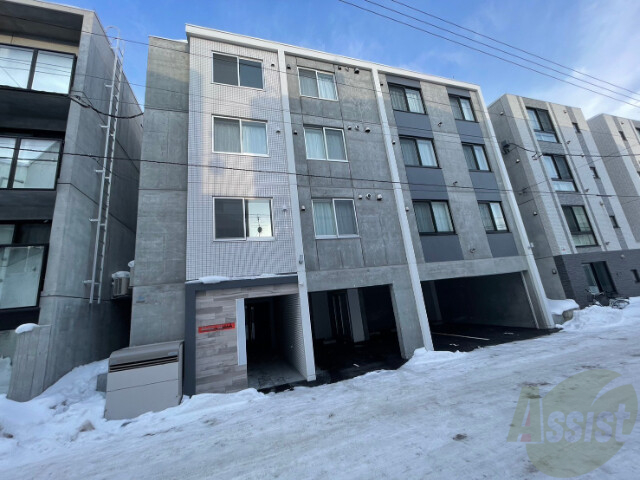 建物外観　札幌市北区麻生町「ブランシャールＡＳ麻生」