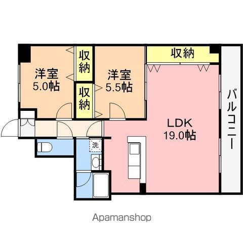 2LDK Mansion in Chuo-ku, Niigata, Niigata — photo 2 of 3