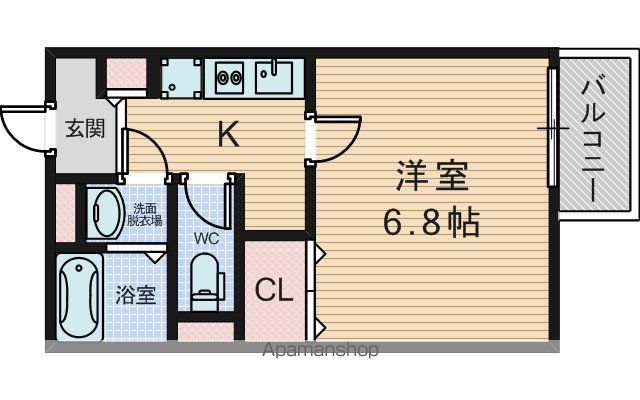 阪急宝塚線 曽根駅 徒歩4分 3階建 築9年の間取り写真