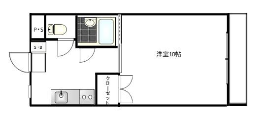 西田産業第6ビルの間取り写真