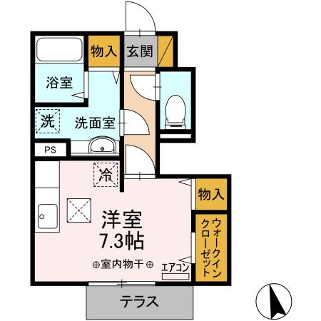 ＪＲ総武線 西船橋駅 徒歩10分 2階建 築15年の間取り写真
