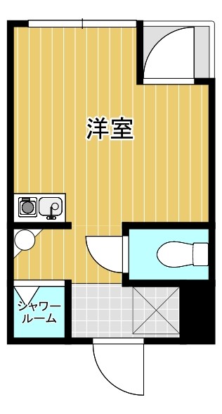 元目アーバンハイツの間取り写真