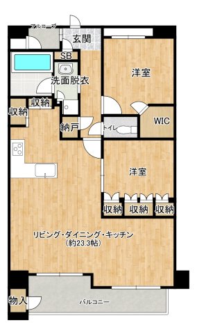 近鉄奈良線 近鉄奈良駅 徒歩5分 8階建 築1年の間取り写真