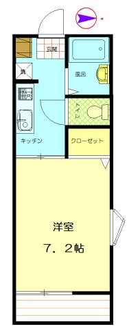 アクシーズ鷲宮の間取り写真