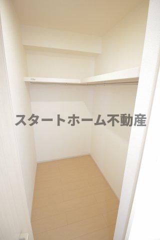 収納　ちょっとした収納スペースも充実しています