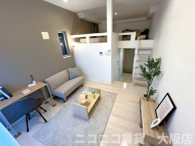 居室・リビング　CG画像です。家具家電付きではありません