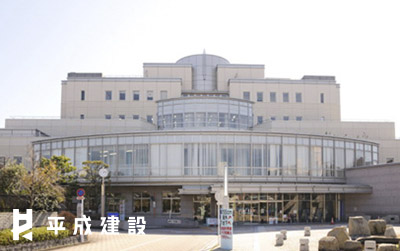 図書館　三島市立図書館（図書館）まで1351m