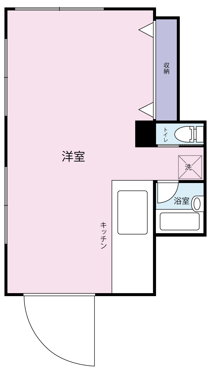 【鈴木アパートの間取り】