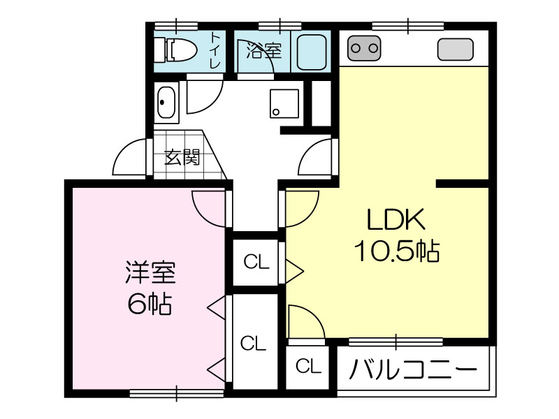 アーバン加古川の間取り