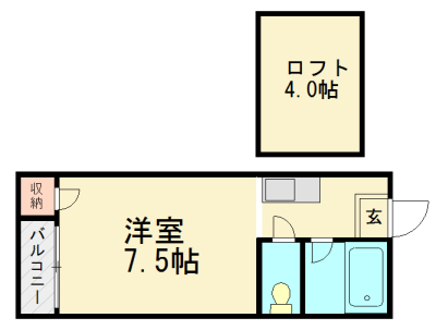 ブルーシャトー和白東の間取り写真