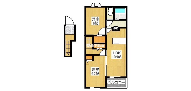 アトレ織島　IIIの間取り