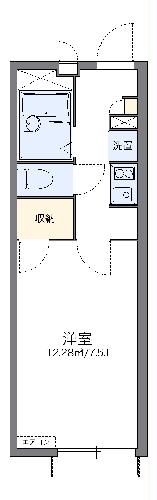 【レオパレスＩＫＥＢＥの間取り】