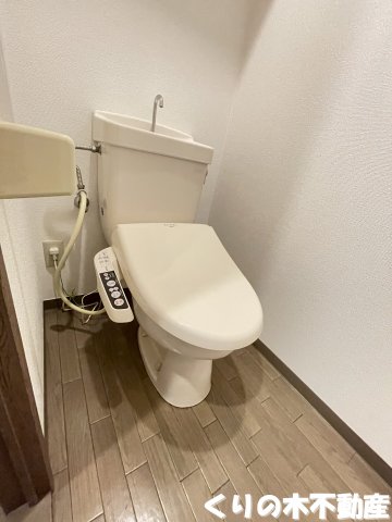 トイレ　落ち着いたトイレです（同タイプのお部屋です。現況を優先します