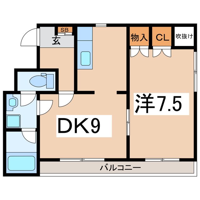 パラッツォ城東の間取り