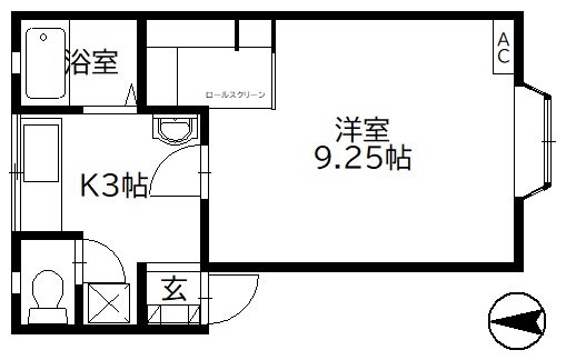 サンマーセルの間取り