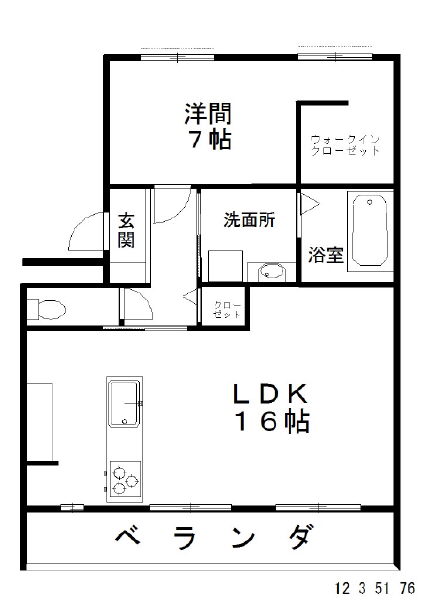 メゾン藤の間取り