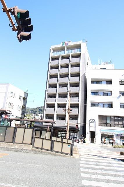 サンロージュ浦上駅前の建物外観