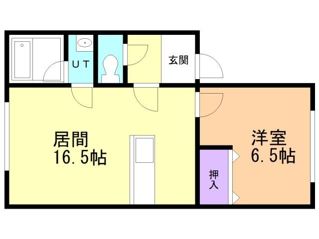 エクセレントハウスII（左）の間取り