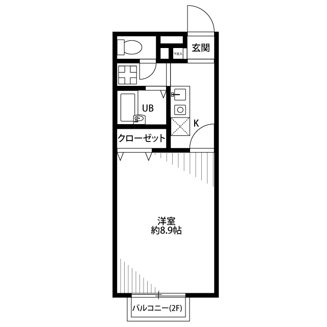 アムール　翼の間取り