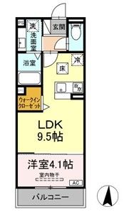 【グランツタウンの間取り】