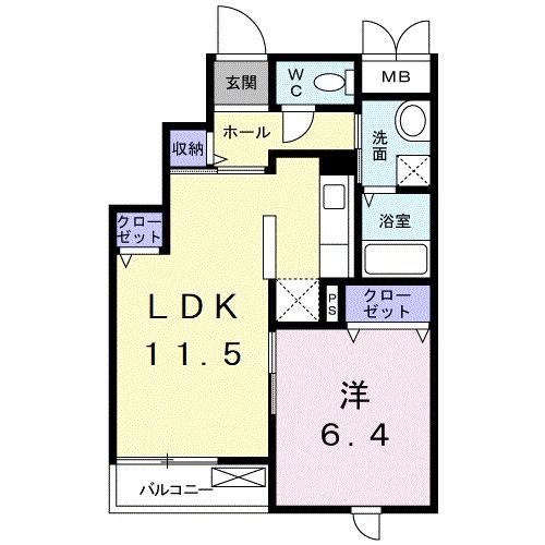 カモミールの間取り