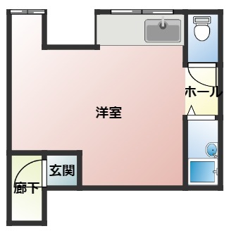 イワケンハイツの間取り