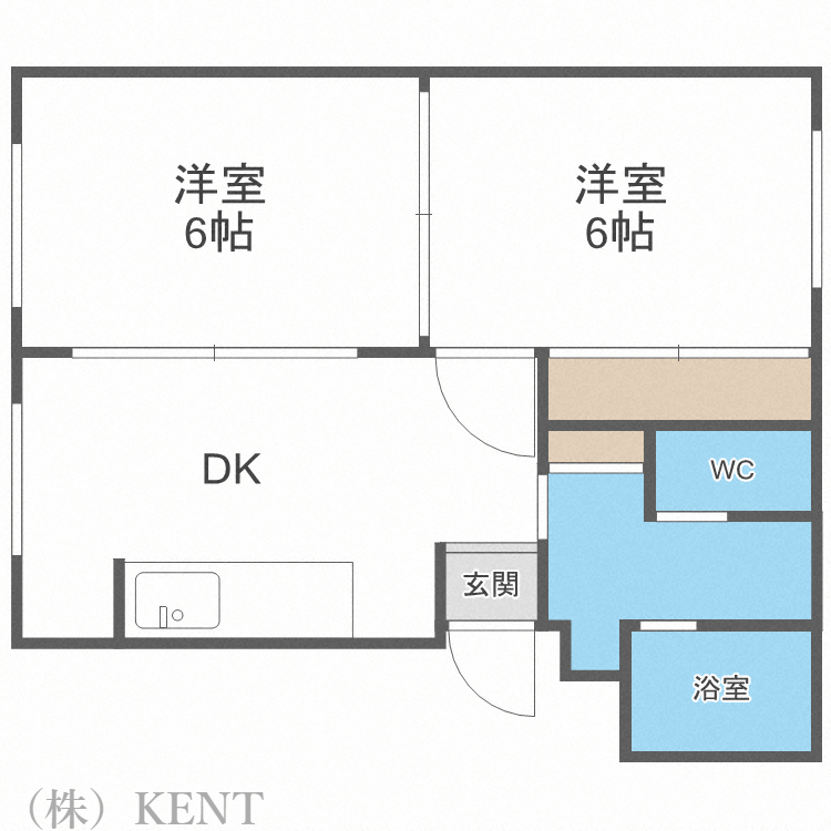 エナージ南山の手の間取り