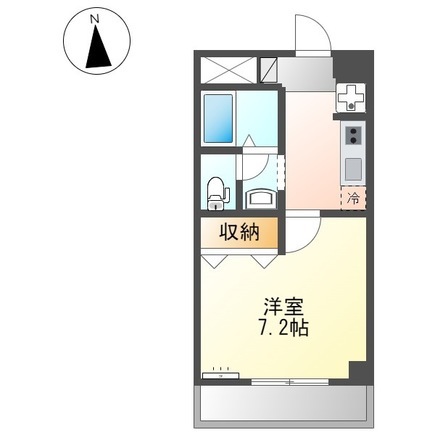 サンシャイン柳の間取り