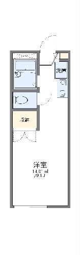 レオパレスプラージュの間取り