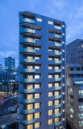 【千代田区平河町のマンションの建物外観】