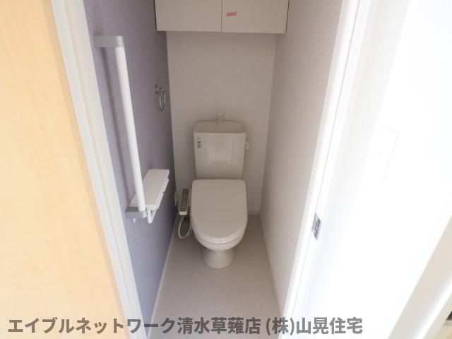 トイレ　ゆったりとした空間のトイレです