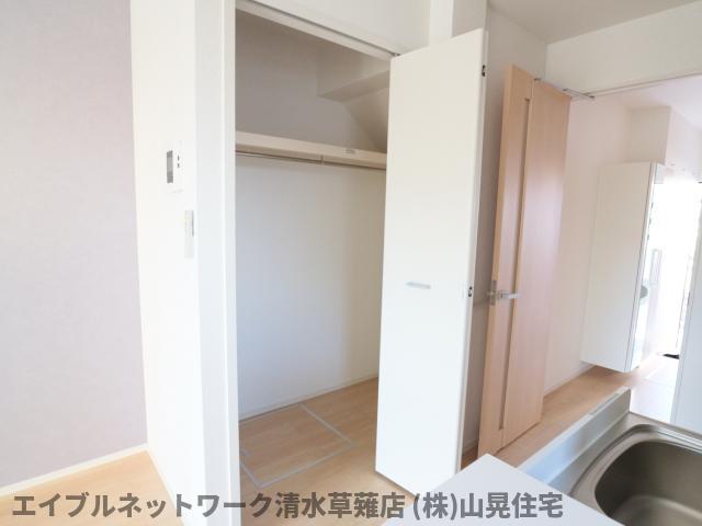 収納　収納のためのスペースです
