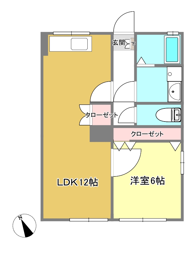 MTハイツIIの間取り