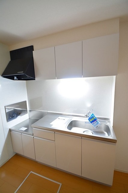 キッチン　お好きなガスコンロを設置いただけるキッチンです。