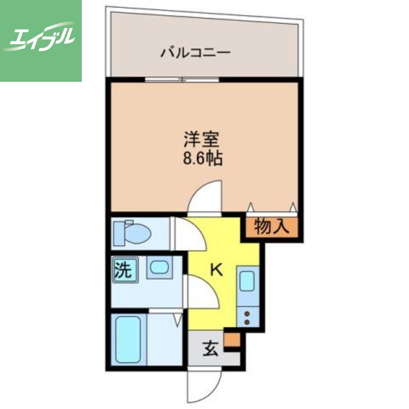 【Residence時津Westの間取り】