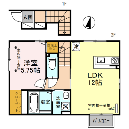 クレストJの間取り