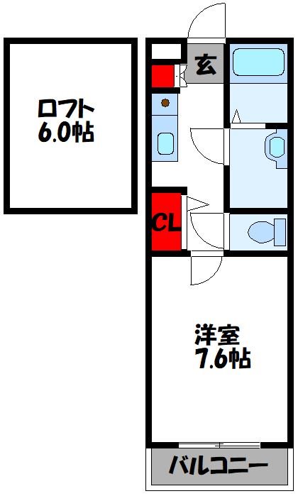 ブライトヒル九工大前の間取り