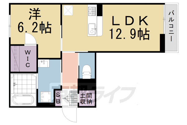 セントリヴィエ京都嵐山VIの間取り