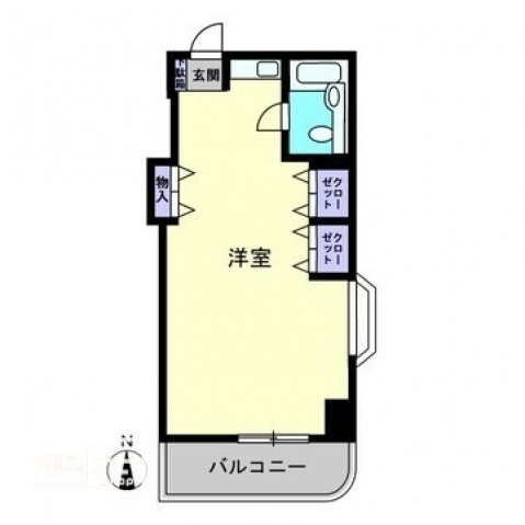 【トリン錦町の間取り】